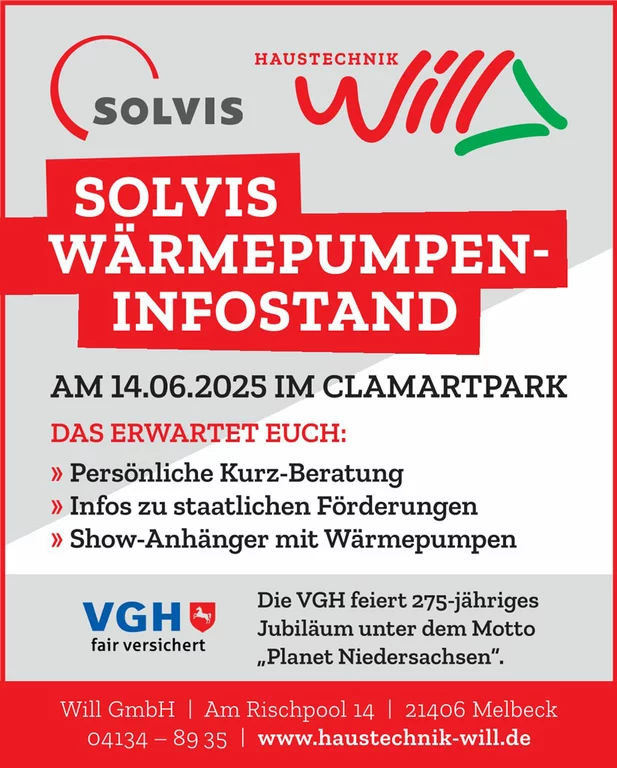 Anzeige Infostand